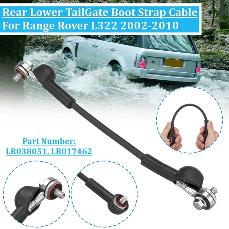 1 Pair Car Tailgate Strut Bars Cable Holder LR038051 for Land Rover Range Rover L322 - Electric Tail Gate System by buy2fix | Online Shopping UK | buy2fix