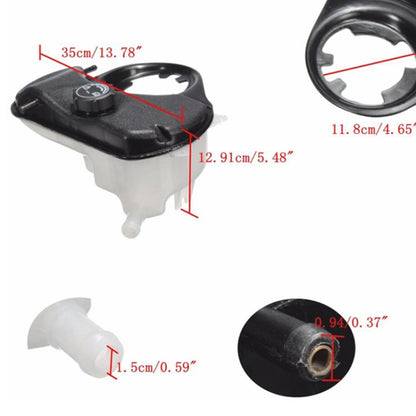 Car Radiator Coolant Expansion Tank C2S18320 for Jaguar X-Type 2002-2008 - Engine Fittings by buy2fix | Online Shopping UK | buy2fix