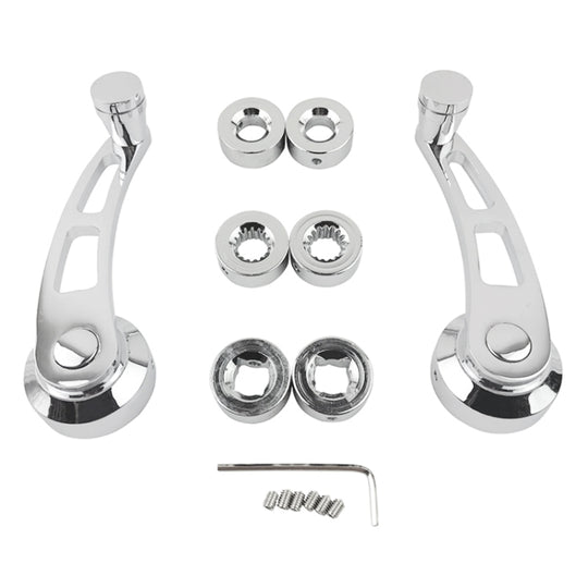 Car 4-1/4 inch Electroplated Winder Handle Crank Door Lever Handle for Chevrolet / Ford / Chrysler