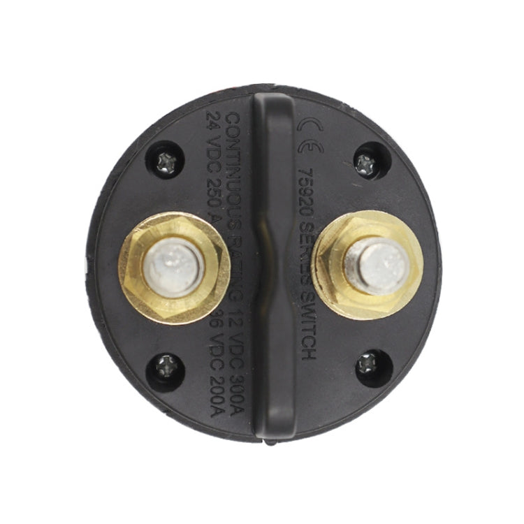12V 300A Car Selector Isolator Disconnect Rotary Switch Cut (Red) - Car Switches by buy2fix | Online Shopping UK | buy2fix