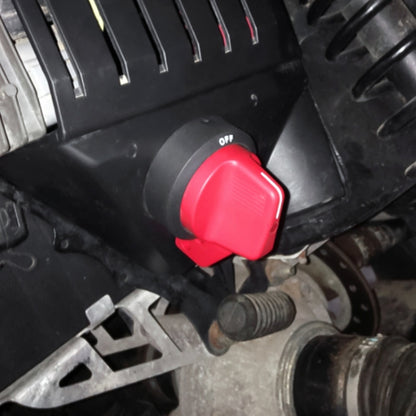 12V 300A Car Selector Isolator Disconnect Rotary Switch Cut (Red) - Car Switches by buy2fix | Online Shopping UK | buy2fix