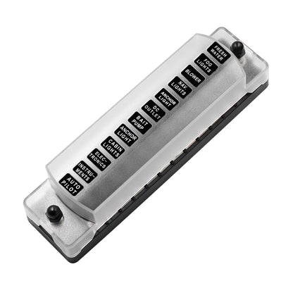 CS-978A2 FB1902 1 In 12 Out Independent Positive Negative Fuse Box without Fuse Piece for Auto Car Truck Boat - Fuse by buy2fix | Online Shopping UK | buy2fix