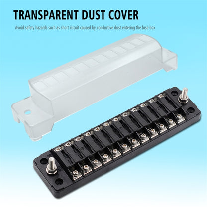 CS-978A2 FB1902 1 In 12 Out Independent Positive Negative Fuse Box without Fuse Piece for Auto Car Truck Boat - Fuse by buy2fix | Online Shopping UK | buy2fix