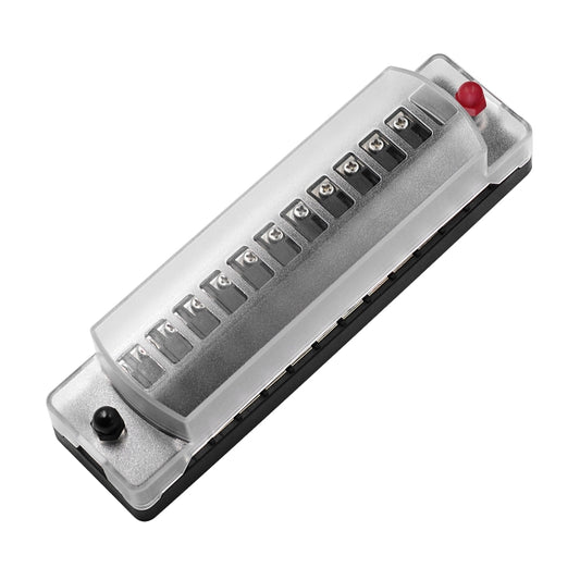 ZH-978A2 FB1902 1 In 12 Out 12 Ways Independent Positive Negative Fuse Box with 24 Fuses for Auto Car Truck Boat - Fuse by buy2fix | Online Shopping UK | buy2fix