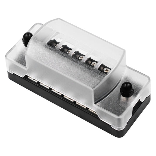 ZH-979A1 FB1903 1 In 1 Out 6 Ways No Distinction Positive Negative Fuse Box with 12 Fuses for Auto Car Truck Boat - Fuse by buy2fix | Online Shopping UK | buy2fix