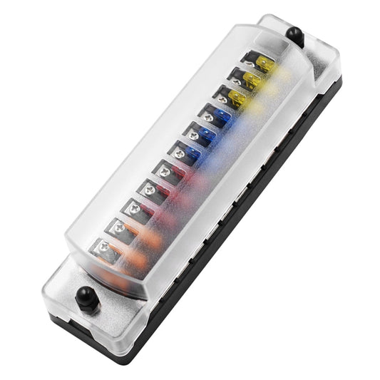ZH-979A2 FB1904 1 In 1 Out 12 Ways Positive Negative Fuse Box with 24 Fuses for Auto Car Truck Boat - Fuse by buy2fix | Online Shopping UK | buy2fix