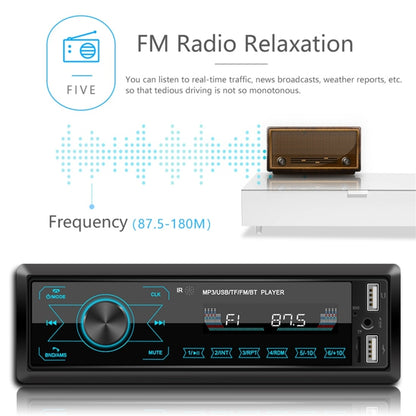 M10 12V Car Radio Receiver MP3 Player, Support Bluetooth Hand-free Calling / FM / USB / SD Card by buy2fix