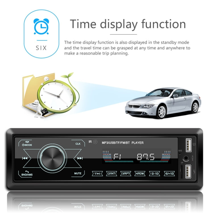 M10 12V Car Radio Receiver MP3 Player, Support Bluetooth Hand-free Calling / FM / USB / SD Card by buy2fix