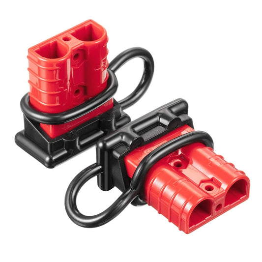 CP-0242-02 50A 600V Towing Winch Quick Connect Systems Wire Harness Plug with Dust Cover - Terminal connectors by buy2fix | Online Shopping UK | buy2fix