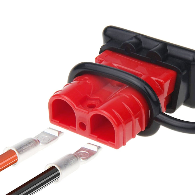 CP-0242-02 50A 600V Towing Winch Quick Connect Systems Wire Harness Plug with Dust Cover - Terminal connectors by buy2fix | Online Shopping UK | buy2fix