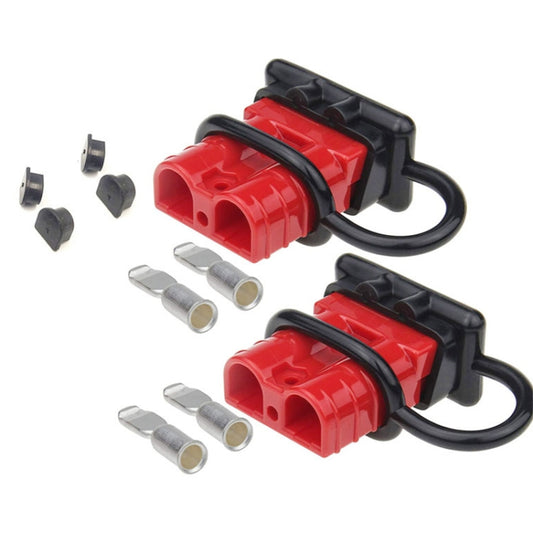 CP-0242-03 50A 600V Towing Winch Quick Connect Systems Wire Harness Plug with Dust Cover - Terminal connectors by buy2fix | Online Shopping UK | buy2fix