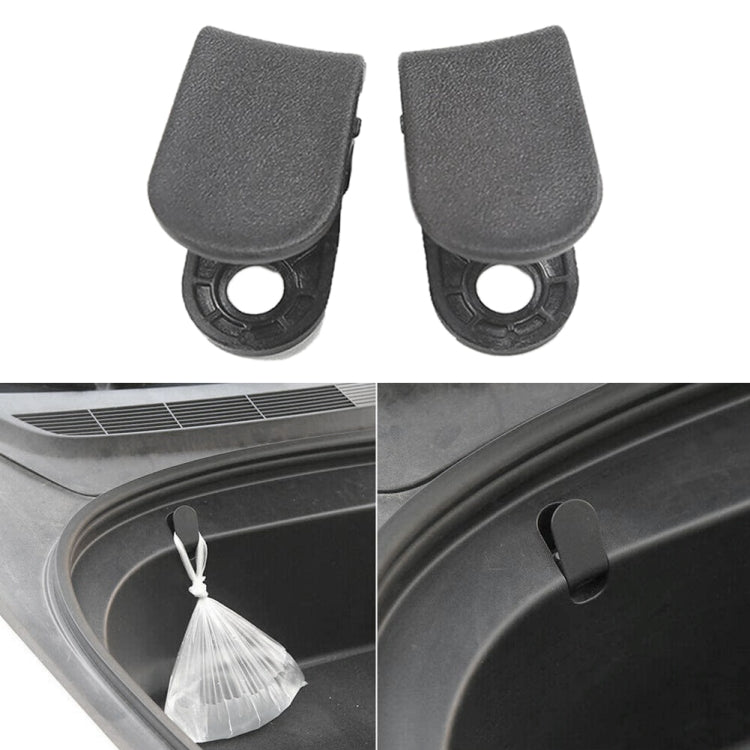 Car Front Hook Holding Clips Set for Tesla Model 3 - Auto Fastener & Clips by buy2fix | Online Shopping UK | buy2fix