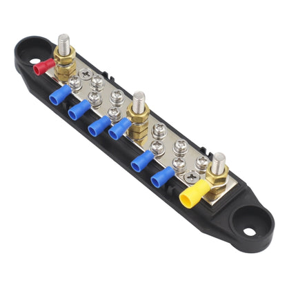 1 Pair 48V 150A M6 Power Distribution Terminal Block Battery Bus Bar Set with Terminal Block - Fuse by buy2fix | Online Shopping UK | buy2fix