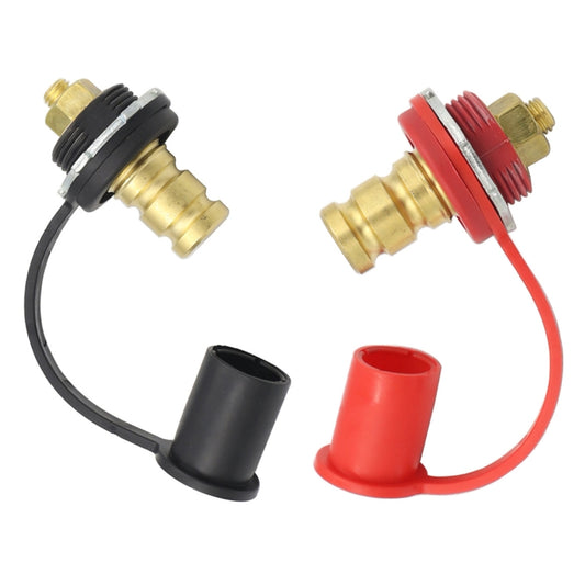 1 Pair Car 20mm Stud Battery Charger Binding Post - Booster Cable & Clip by buy2fix | Online Shopping UK | buy2fix
