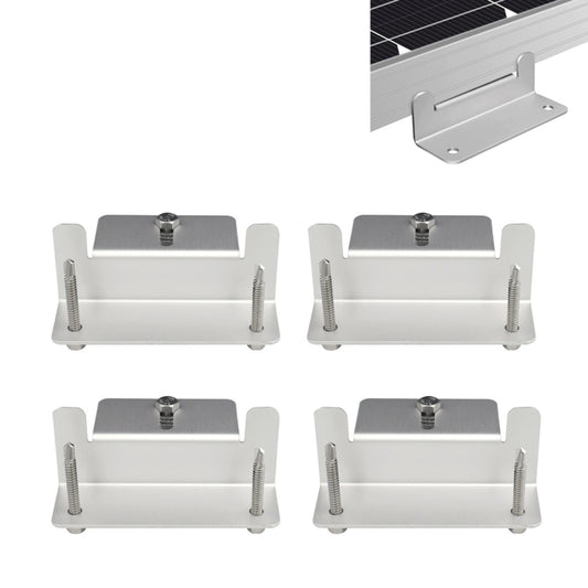 Outdoor RV Solar Panel Aluminum Alloy Bracket - Bumper by buy2fix | Online Shopping UK | buy2fix