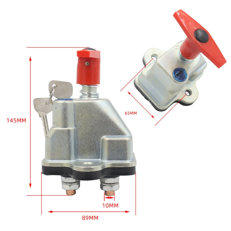 250A Yacht RV Battery Cut-off Switch with Key - Car Switches by buy2fix | Online Shopping UK | buy2fix