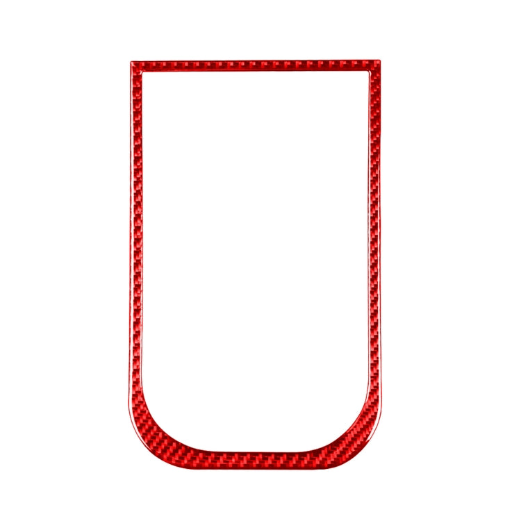 For Honda CRV 2007-2011 Carbon Fiber Car Handheld Box Panel Frame Decorative Sticker,Left and Right Drive Universal (Red) - Car Interior Mouldings by buy2fix | Online Shopping UK | buy2fix