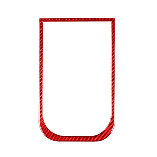 For Honda CRV 2007-2011 Carbon Fiber Car Handheld Box Panel Frame Decorative Sticker,Left and Right Drive Universal (Red) - Car Interior Mouldings by buy2fix | Online Shopping UK | buy2fix