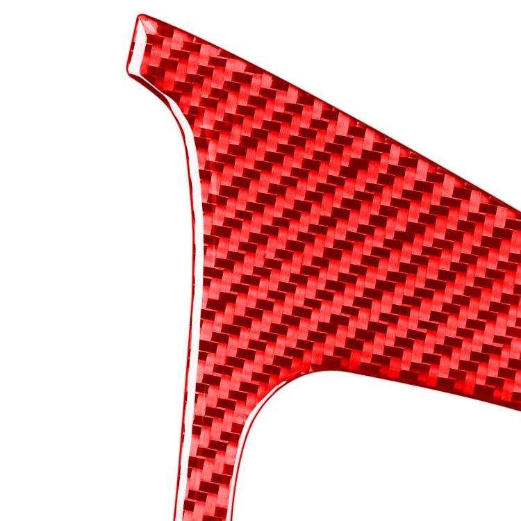 For Honda CRV 2007-2011 Carbon Fiber Car Gear Panel Frame Decorative Sticker,Left and Right Drive Universal (Red) - Car Interior Mouldings by buy2fix | Online Shopping UK | buy2fix