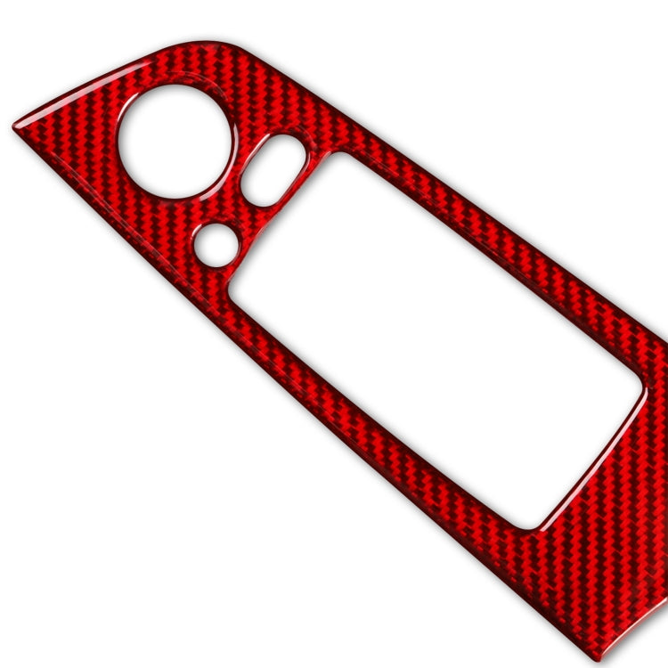 5 PCS Set for BMW 3 Series E90 Carbon Fiber Car Left Driving Lifting Panel Decorative Sticker with Folding, Diameter: 37.8cm(Red) - In Car by buy2fix | Online Shopping UK | buy2fix