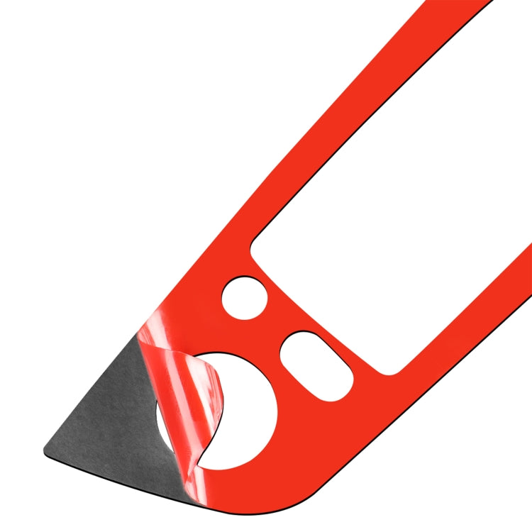 5 PCS Set for BMW 3 Series E90 Carbon Fiber Car Left Driving Lifting Panel Decorative Sticker with Folding, Diameter: 37.8cm(Red) - In Car by buy2fix | Online Shopping UK | buy2fix