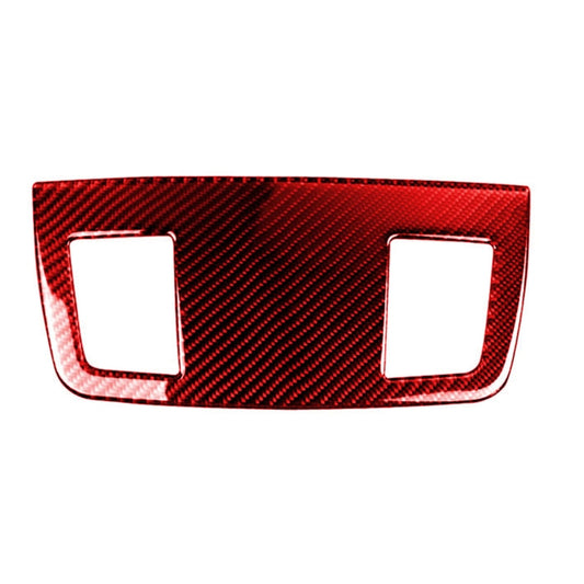 For BMW 3 Series E90 Carbon Fiber Car Instrument Large Outlet Panel Decorative Sticker (Red) - Car Interior Mouldings by buy2fix | Online Shopping UK | buy2fix