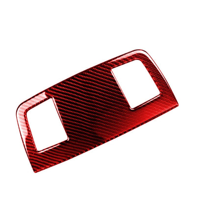 For BMW 3 Series E90 Carbon Fiber Car Instrument Large Outlet Panel Decorative Sticker (Red) - Car Interior Mouldings by buy2fix | Online Shopping UK | buy2fix
