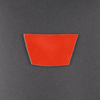 For BMW 3 Series E90 Little B Version Carbon Fiber Car Steering Wheel Decorative Sticker (Red) - Car Interior Mouldings by buy2fix | Online Shopping UK | buy2fix