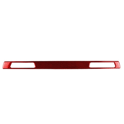 For BMW 3 Series E90 CarBon Fiber Car Water Cup Strip Decorative Sticker,Right Drive (Red) - Car Interior Mouldings by buy2fix | Online Shopping UK | buy2fix