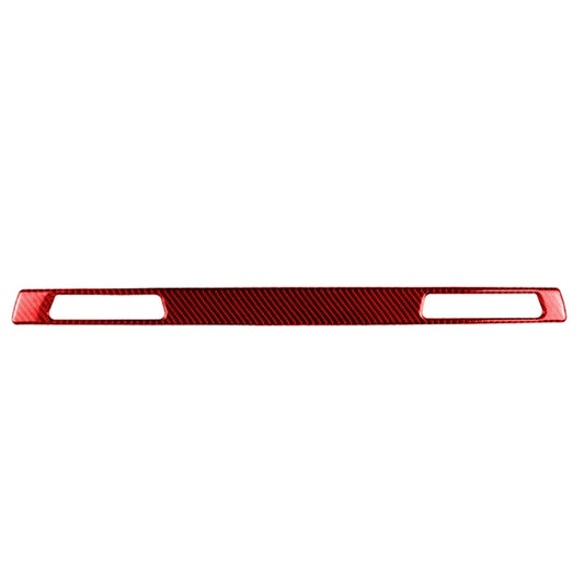 For BMW 3 Series E90 CarBon Fiber Car Water Cup Strip Decorative Sticker,Right Drive (Red) - Car Interior Mouldings by buy2fix | Online Shopping UK | buy2fix