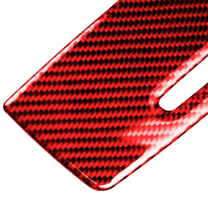 For BMW 3 Series E90 Carbon Fiber Car Ashtray Panel Decorative Sticker (Red) - Car Interior Mouldings by buy2fix | Online Shopping UK | buy2fix