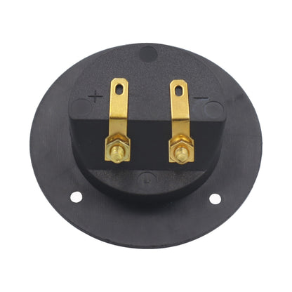 2 in 1 / Set Car Double Binding Round Gold Plate Push Spring Loaded Jacks Speaker Box - Booster Cable & Clip by buy2fix | Online Shopping UK | buy2fix
