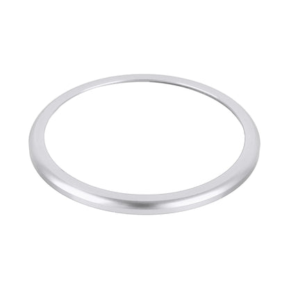Car Headlight Switch Ring Trim Sticker Decoration for Audi Q2(Silver) - Decoration Rings by buy2fix | Online Shopping UK | buy2fix