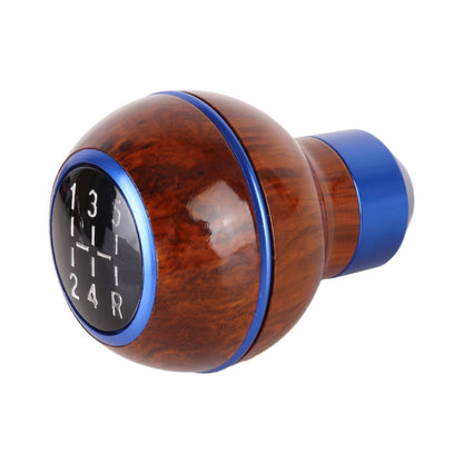 Universal Car Wood Texture Metal Gear Shift Knob (Blue) - Shift Knob by buy2fix | Online Shopping UK | buy2fix