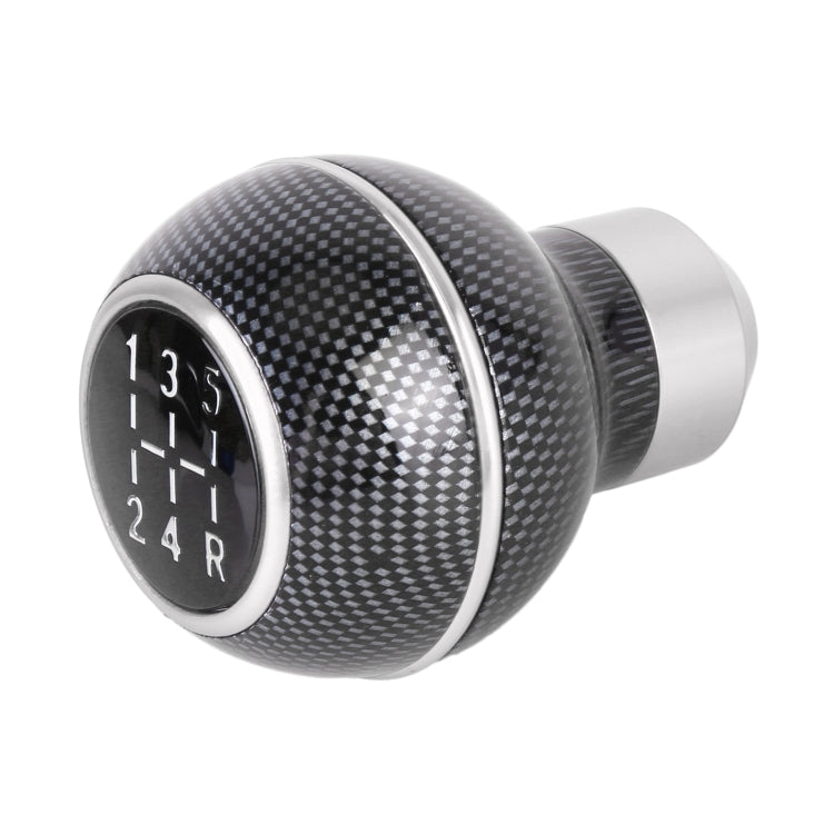 Universal Car Carbon Fiber Texture Metal Gear Shift Knob (Silver) - Shift Knob by buy2fix | Online Shopping UK | buy2fix