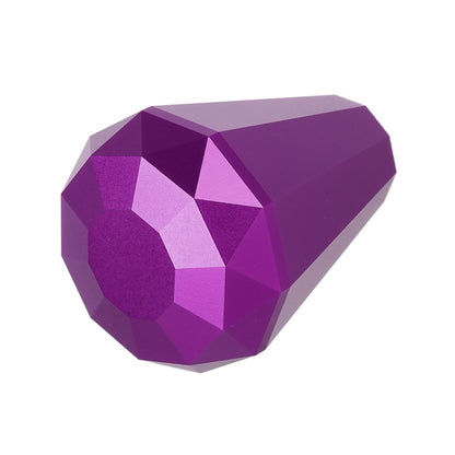Universal Car Diamond Shape Metal Gear Shift Knob (Purple) - Shift Knob by buy2fix | Online Shopping UK | buy2fix