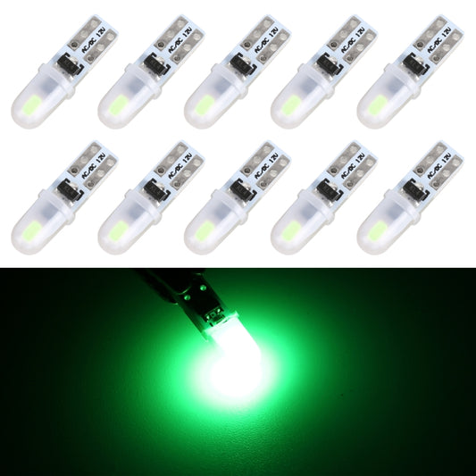 10 in 1 T5 Car Instrument Panel LED Decorative Light (Green Light) - Instrument Lights by buy2fix | Online Shopping UK | buy2fix