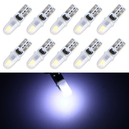 10 in 1 T5 Car Instrument Panel LED Decorative Light (White Light) - Instrument Lights by buy2fix | Online Shopping UK | buy2fix