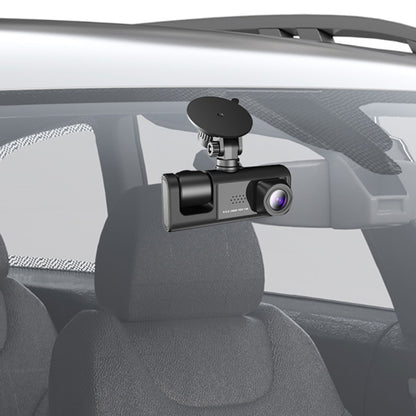 A1 3-lens Video HD Night Vision Car Driving Recorder, with Rear View Camera - Car DVRs by buy2fix | Online Shopping UK | buy2fix