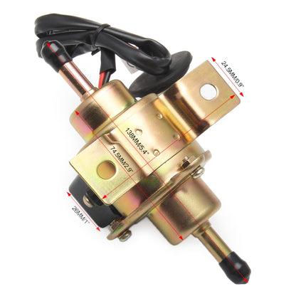 EP-500-0 12V Car modification Electric Fuel Pump(Gold) - Engine Fittings by buy2fix | Online Shopping UK | buy2fix