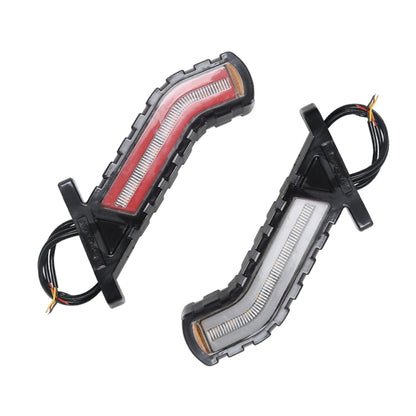 2 PCS MK-138 Truck LED Tail Light Running Water Tricolor Side Marker Light - Running Lights by buy2fix | Online Shopping UK | buy2fix