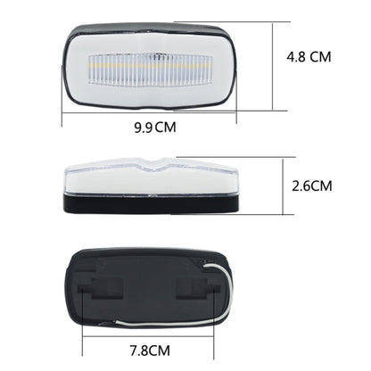 2 PCS MK-190 Truck LED Side Marker Light (Red Light) - Running Lights by buy2fix | Online Shopping UK | buy2fix