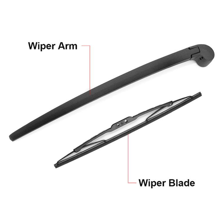 JH-AD06 For Audi A6 Avant 2005-2008 Car Rear Windshield Wiper Arm Blade Assembly 4F9 955 407 - Windscreen Wipers by buy2fix | Online Shopping UK | buy2fix
