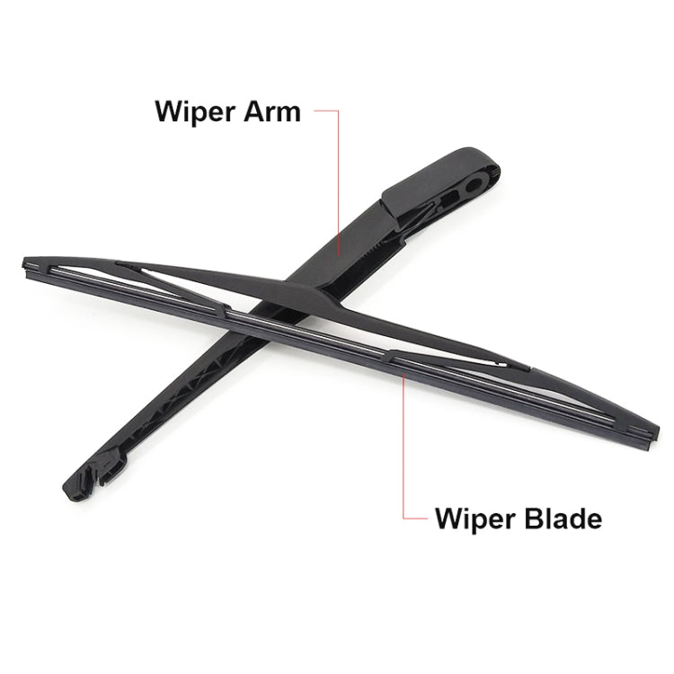 JH-BMW09 For BMW X3 E83 2004-2010 Car Rear Windshield Wiper Arm Blade Assembly 61 62 3 400 708 - Windscreen Wipers by buy2fix | Online Shopping UK | buy2fix