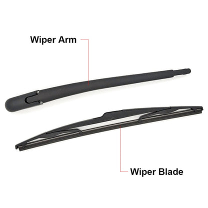 JH-PG05 For Peugeot 206 1998- Car Rear Windshield Wiper Arm Blade Assembly 6429R2 - Windscreen Wipers by buy2fix | Online Shopping UK | buy2fix