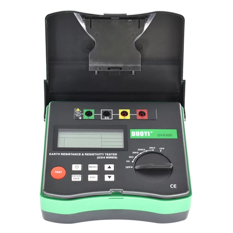 DUOYI DY4300 Higher Accuracy Digital Ground Resistance Tester by DUOYI