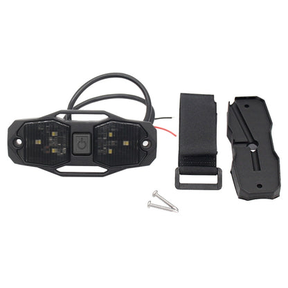 For UTV ATV Polaris RZR Golf Cart Motorcycle LED Guard Bar Light - Headlights by buy2fix | Online Shopping UK | buy2fix
