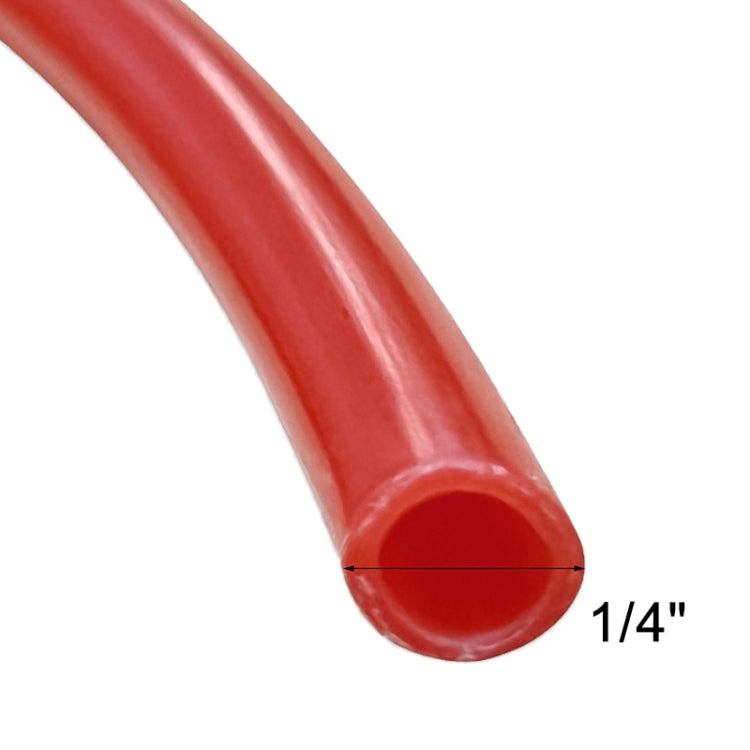 18 Feet 1/4 inch Air Hose Pipe Tube Kit with 1/4 NPT Elbow Fitting - Engine Fittings by buy2fix | Online Shopping UK | buy2fix