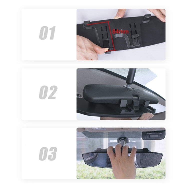 SHUNWEI SD-2415 Car Anti-glare Rear-view Mirror, Size: 299 x 90mm - Interior Mirrors by SHUNWEI | Online Shopping UK | buy2fix