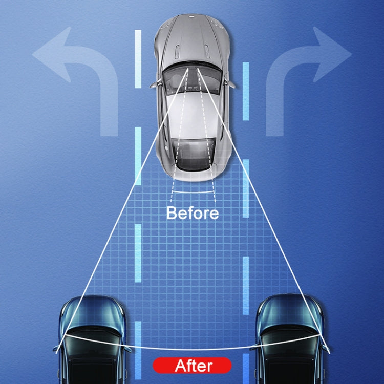 SHUNWEI SD-2415 Car Anti-glare Rear-view Mirror, Size: 299 x 90mm - Interior Mirrors by SHUNWEI | Online Shopping UK | buy2fix